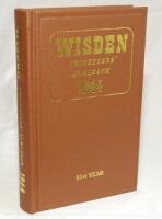 Wisden Cricketers' Almanack 1944. Willows hardback reprint (2000) in dark brown boards with gilt lettering. Limited edition 399/500. Very good condition - cricket