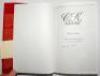 'C.K. Nayudu, The Shahenshah of Indian Cricket'. Vasant Raiji. Bombay 1989. 'Deluxe edition', limitation number 156, signed by the author. Good dustwrapper. VG - cricket - 2