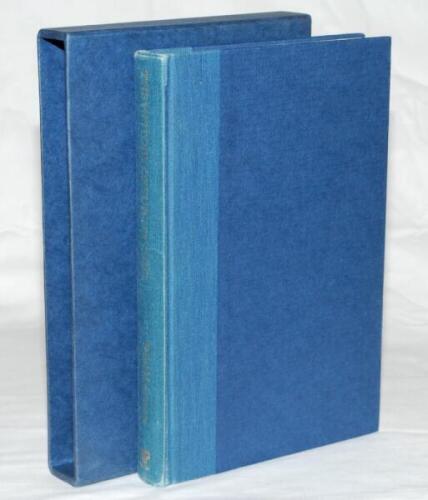 'The Official History of Surrey County Cricket Club'. David Lemmon. Helm Publishing. London 1989. Limited edition of 200 numbered copies, this being number 138. Blue cloth in slipcase. Signed to facing title page by twelve former Surrey players. Signature