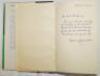 Learie Constantine. Two first edition titles by Constantine, both signed in ink to the half title page by the author. Both with dustwrappers. 'Cricket in the Sun', London 1946. Presentation copy signed and dated 9th December 1964. Good dustwrapper, intern - 2