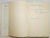 Learie Constantine. Two first edition titles by Constantine, both signed in ink to the half title page by the author. Both with dustwrappers. 'Cricket in the Sun', London 1946. Presentation copy signed and dated 9th December 1964. Good dustwrapper, intern - 3