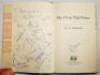 Lancashire cricket. Five titles, each signed by the author, two multi-signed. Three hardback titles with very good dustwrappers are 'My Own Red Roses', Gerald Hodcroft, Lewes 1984. Signed to the title and facing pages by twenty Lancashire players. Signatu - 2