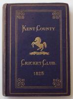 Kent County Cricket Club Annual 1925-1938 and 1945. Fifteen editions of the hardback 'blue book'. Original decorative boards. Gilt titles with gilt Kent emblem to centre. 'Light' fading to the majority of the spines, some wear and soiling to boards and sp