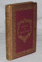 'Poems'. Thomas Smith. Privately published, printed by John Such, London 1867 for private circulation. Bound in maroon morocco with ornate gilt decoration and title to front and spine. Gilt to page edges. Includes two poems on cricket, 'The Cricket Match.