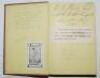 'Poems'. Thomas Smith. Privately published, printed by John Such, London 1867 for private circulation. Bound in maroon morocco with ornate gilt decoration and title to front and spine. Gilt to page edges. Includes two poems on cricket, 'The Cricket Match. - 3