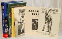 Bernard Whimpress, sports historian and former curator of the Adelaide Oval Museum. Five limited editions titles by Whimpress, each signed by the author, all published in Australia and not readily available in the United Kingdom. Titles are 'W.G. Grace at