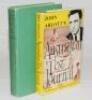 John Arlott. Two titles by Arlott, both signed by the author. 'John Arlott's Australian Test Journal. Australia v England 1954-55'. London 1955. Original dustwrapper with odd nicks and tears. 'Two Summers at the Tests'. British Sportsman's Club, London 19