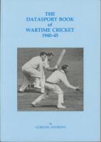 'The Datasport Book of Wartime Cricket 1940-45'. G.B Andrews. 1990. Excellent guide to war-time cricket, now out of print. G/VG - cricket