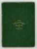 'The Cricketer's Manual [for 1851] containing a brief review of the character, history and elements of cricket, with the laws... by "Bat" [Charles Box]'. Baily Brothers, London 1851, fourth issue incorporating further alterations to the contents page. 110