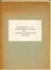 'The Cricketer's Manual by "Bat" (Charles Box). A Short Bibliography. Further Details of the Several Editions and their Variations (up to December 13th 1941)'. G. Neville Weston. Large format typescript comprising twelve pages, bound in faded green card c