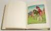 'Present Pastimes of Merrie England interpreted from ancient Mss. and annotated by F.C. Burnand...'. F.C. Burnand with illustrations by J.E. Rogers. Cassell, Petter and Galpin, London 1873. 32pp with eleven full colour illustrations including a section an - 2