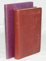 W.G. Grace. Two titles, originally from the library of W.G. Grace, relating to the origins of the Grace family. 'A Descriptive & Architectural Sketch of the Grace Mausoleum in the Queen's County...', William Shaw Mason, Faulkner Press, Dublin, 1819, limit