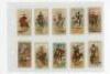 Military cigarette cards 1901-1917. Various incomplete series (one complete). Ogend's Tabs 'Leading Generals at the War' 1901, eighty three unnumbered cards (odd duplicates). W.D. & H.O. Wills 'Vanity Fair Series' 1902, four unnumbered cards of White, Che - 3