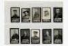 Military cigarette cards 1901-1917. Various incomplete series (one complete). Ogend's Tabs 'Leading Generals at the War' 1901, eighty three unnumbered cards (odd duplicates). W.D. & H.O. Wills 'Vanity Fair Series' 1902, four unnumbered cards of White, Che - 5