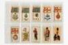 Military cigarette cards 1901-1917. Various incomplete series (one complete). Ogend's Tabs 'Leading Generals at the War' 1901, eighty three unnumbered cards (odd duplicates). W.D. & H.O. Wills 'Vanity Fair Series' 1902, four unnumbered cards of White, Che - 9