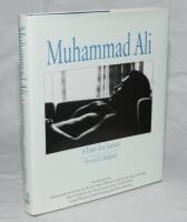 'Muhammad Ali. A Thirty-Year Journey'. Howard Bingham. London 1993, first UK edition. Signatures of both Muhammad Ali and author Bingham signed to label on front end paper of title page as published. Dustwrapper. VG
