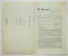 Charlton Athletic. Original official four page agreement/contract between Owen Alexander Beckett and Jack Phillips, Secretary of Charlton Athletic to play for Charlton for the 1959/60 season. Signed by Beckett and Phillips in ink and dated 29th July 1959 - 2