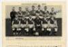 F.A. Cup Final 1959. Nottingham Forest v Luton Town. Official programme for the Final played at Wembley on 2nd May 1959. Signed to the Forest full page team photograph by all twelve players featured. Signatures include Gray, Imlach, Dwight, Quigley, Wilso - 2