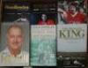 Signed football biographies. A good selection of thirty two signed biographies and autobiographies. Signatures include Trevor Francis, Stan Bowles, Johnny Hubbard, John Toshack, Jimmy Case, Ray Crawford, Peter Shilton, Charlie George, Dave Mackay, Alan Mu