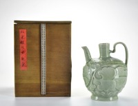An Incised Yaozhou-ware Ewer Song Dynasty
