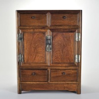 A Huanghuali Cabinet Qing Dynasty