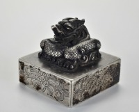 A Bronze Beast Seal Qing Dynasty