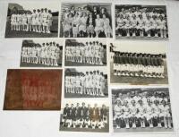 New Zealand women's cricket. A selection of photographs and press cuttings relating to women's cricket in New Zealand. Includes ten original official mono team photographs and one negative of New Zealand women's cricket teams from the 1930s onwards. Teams