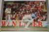 Gray Nicholls advertising posters. Three original colour posters of iconic images of cricketers in action using Gray Nicholls cricket bats. Players featured are Gordon Greenidge, Clive Lloyd and Ian Chappell. Each measures 17&quot;x24&quot;. Sold with a l