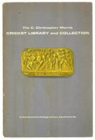 'The C. Christopher Morris Cricket Library and Collection'. Official brochure for the collection held at The Haverford College Library, Haverford, Philadelphia. Sold with a three page typescript of 'How To Watch a Cricket Match adapted from The American C