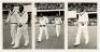 West Indies tour to England 1963. Eleven mono postcard size candid-style photographs. Two photographs are from the 4th Test at Headingley, 25th- 29th July 1963 and depict Deryck Murray on the outfield, and the West Indies team walking out to field. The re - 2