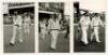 West Indies tour to England 1963. Eleven mono postcard size candid-style photographs. Two photographs are from the 4th Test at Headingley, 25th- 29th July 1963 and depict Deryck Murray on the outfield, and the West Indies team walking out to field. The re - 3