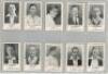 Cricket cigarette cards 1928 onwards. A good selection of loose cards. Complete sets are Major Drapkin &amp; Co. 'Australian and English Test Cricketers' 1928 (full set of 40). Wills &amp; Co. 'Cricketers' 1928 second series (50). John Players &amp; Sons - 6