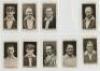 Cricket cigarette cards 1928 onwards. A good selection of loose cards. Complete sets are Major Drapkin &amp; Co. 'Australian and English Test Cricketers' 1928 (full set of 40). Wills &amp; Co. 'Cricketers' 1928 second series (50). John Players &amp; Sons - 7