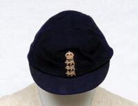 Kenneth Cranston. Lancashire &amp; England 1947-1948. England Test cricket cap worn by Cranston whilst playing for England in 1947 and 1948 in home Test matches. The navy blue cap, by Simpson of Piccadilly, with central raised England emblem of the three 