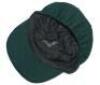 Nottinghamshire green woollen cap with later (c. 2010) embroidered leaping stag emblem to front. Player unknown. G/VG - cricket<br><br>The leaping stag emblem, adopted from the Nottingham City Coat of Arms, was first used in 1996 and updated in 2005 - 2