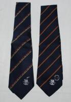 Graham Gooch England tour ties. Two official England ties issued to England captain, Graham Gooch, one for the 1991/92 tour to New Zealand, the other for the 1992 World Cup in Australia &amp; New Zealand. Both ties previously donated by Gooch to Tim Robin