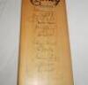England, New Zealand and Counties 1973. Gunn &amp; Moore 'The County' full size cricket bat signed to the face by eleven members of the England Test team and ten members of the New Zealand touring party. England signatures are Illingworth (Captain), Boyco - 2