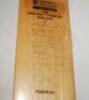 England v Pakistan 1996. Full size Duncan Fearnley 'Cornhill Insurance Test Series 1996' bat signed to the face by thirteen members of the England team and sixteen members of the Pakistan touring party. Signatures include Atherton, Stewart, Ealham, Thorpe - 2