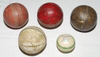 Benson &amp; Hedges World Cup 1992. Small miniature white cricket ball presented to all players at the Launch Dinner for the Benson &amp; Hedges World Cup held at Sydney Cove on February 19th 1992. With date and detail to ball. Sold with a match ball sign