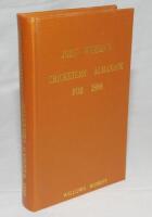 Wisden Cricketers' Almanack 1888. Willows softback reprint (1989) in light brown hardback covers with gilt lettering. Limited edition 58/500. Very good condition - cricket