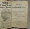 Wisden Cricketers' Almanack 1892 and 1893. 29th &amp; 30th editions. Both bound in red boards, lacking original paper wrappers and book plate photographs, with gilt titles to spine. Some wear to boards, some breaking to book blocks otherwise in good cond - 3