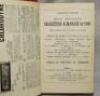 Wisden Cricketers' Almanack 1898. 35th edition. Bound in red boards, lacking original paper wrappers, with gilt titles to spine. Some wear to boards otherwise in good condition. Book plate of George Henry Wood to inside front board - cricket - 2