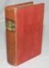 Wisden Cricketers' Almanack 1901. 38th edition. Bound in red boards, lacking original paper wrappers, with gilt titles to spine. Some wear to boards, some breaking to rear internal hinges, some soiling to first few outer pages at front and rear otherwise - 2