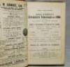 Wisden Cricketers' Almanack 1906. 43rd edition. Bound in red boards, lacking original paper wrappers, with gilt titles to spine. Some wear to boards, some breaking to the front internal hinge otherwise in good condition. Book plate of George Henry Wood to