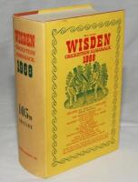Wisden Cricketers' Almanack 1968. Original hardback with dustwrapper. Slight age toning to dustwrapper spine otherwise in good/very good condition - cricket