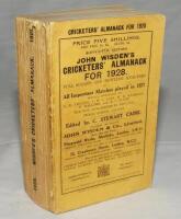 Wisden Cricketers' Almanack 1928. 65th edition. Original paper wrappers. Minor wear, slight breaking to spine block otherwise in good/very good condition - cricket
