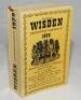 Wisden Cricketers' Almanack 1939. 76th edition. Original cloth covers. Odd minor faults, slight age toning to spine paper otherwise in good+ condition - cricket
