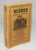 Wisden Cricketers' Almanack 1946. 83rd Edition. Original limp cloth covers. Some slight age toning to front covers otherwise in good/very good condition. - cricket