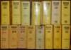 Wisden Cricketers' Almanack 1949, 1968, 1969, 1971, 1973, 1974, 1977 to 1979, 1981, 1984, 1996 (2 copies), 1999 (2), 2000, 2001, 2002 (3), 2003 and 2004 plus a hardback edition of 'An Index to Wisden 1864-1943'. Compiled by Rex Pogson. London 1944. All or - 2