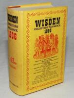 Wisden Cricketers' Almanack 1966. Original hardback with dustwrapper. Some marks and minor wear to dustwrapper otherwise in good condition - cricket